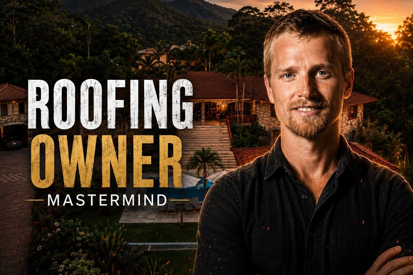 Group of roofing business owners in a strategy session